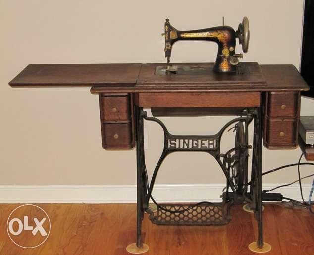 Antique Vintage Sewing Machines for Home Decor or Museum Pieces, TV