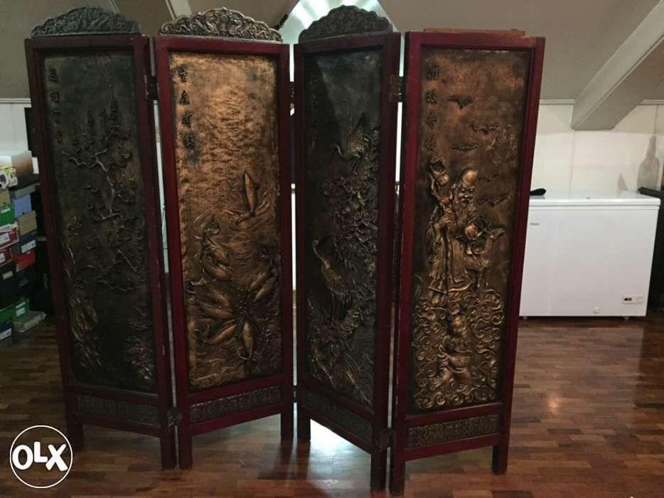 Antique Wall Divider Chinese Characters On Carousell