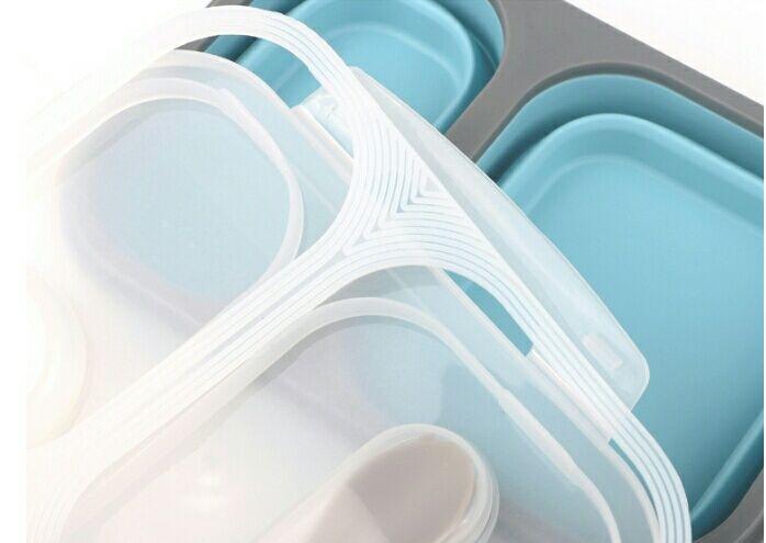 1200ml 2Compartment Collapsible Silicone Lunch Box Square (Category: Storage Boxes & Baskets) located in Cavite. Submitted by herorganicbeauty (Listing ID 238504711, Image 2). Description: Say NO to Plastic! Stop that 'throwaway mentality' and make that change. NOW! Features: Eco Friendly: a wonder reusable lunch box, environmentally friendly that helps you avoid lots of unnecessary plastic waste from using disposable plastic, paper or styro boxe