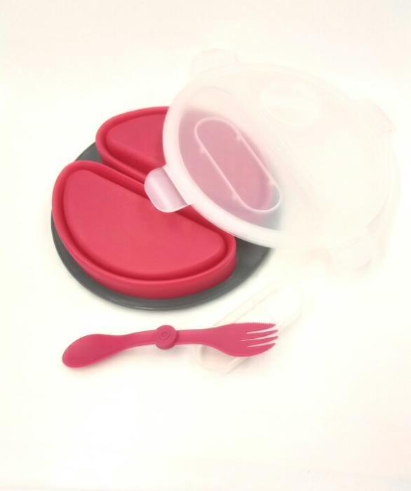 1200ml 2Compartment Collapsible Silicone Lunch Box Round (Category: Storage Boxes & Baskets) located in Cavite. Submitted by herorganicbeauty (Listing ID 238504724, Image 2). Description: Say NO to Plastic! Stop that 'throwaway mentality' and make that change. NOW! Eco Friendly: a wonder reusable lunch box, environmentally friendly that helps you avoid lots of unnecessary plastic waste from using disposable plastic, paper or styro boxes Collapsib