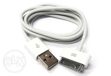 iPhone iPad iPod 30 Pin Genuine Apple USB data power cable