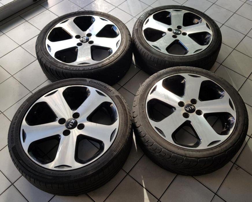 17s Kia Rio Hatchback Rims With Tires Car Parts Accessories Mags And Tires On Carousell