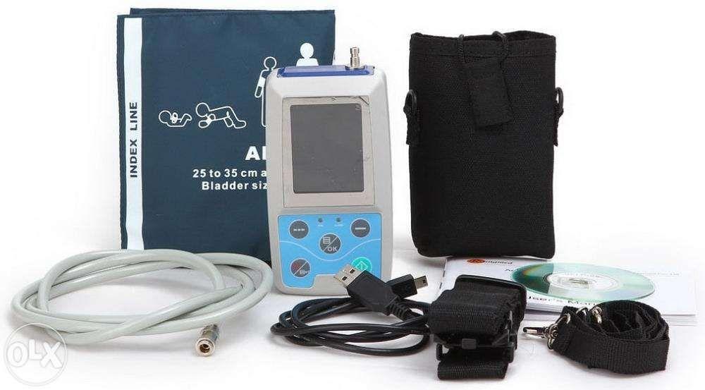 Handheld Portable 24Hours Ambulatory Blood Pressure Monitor ABPM ...