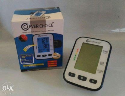 Clever Choice Digital Blood Pressure BP Monitor SDI 1986A