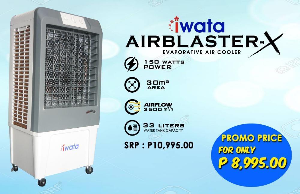 IWATA Airblaster X Aircooler TV Home Appliances Air