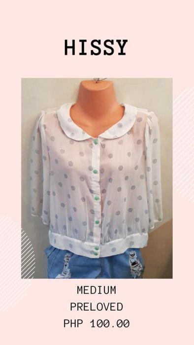 pre loved clothes (Category: Sleep and Loungewear) located in Manila. Submitted by Noneng (Listing ID 238509404, Image 3). Description: preloved size and description nasa photo na po thanks pwede shipping pwede pick up tayuman puregold.