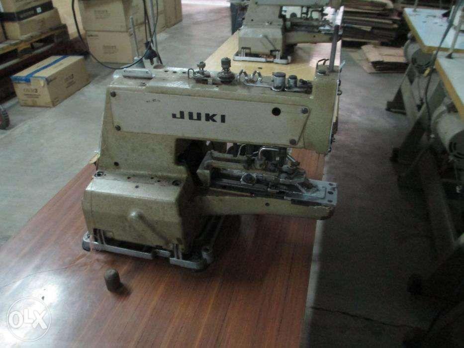 Juki Botton Hole and Botton sew machine (Category: Industrial Equipment) located in Mandaluyong City. Submitted by sinjin22 (Listing ID 238511669, Image 2). Description: Selling used but good working condition: - Juki Botton Hole machine - 1 unit - P40000 - Juki Botton Sew machine - 2 units - P20000 Also available blind hem, 4 thread, 3 thread, piping, twin needle, zigzag and cutting machines. You can view the units at my warehouse in Angono Riza
