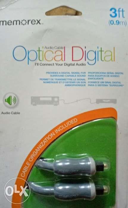 Optical digital cable (Category: Portable Audio Accessories) located in Dasmarinas. Submitted by d.lelis (Listing ID 238511820, Image 2). Description: Optical cable for your theater setup *Brand new *upgrade your rca cable to optical digtal cable.