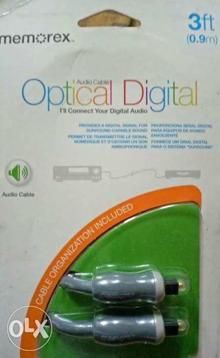 Optical digital cable (Category: Portable Audio Accessories) located in Dasmarinas. Submitted by d.lelis (Listing ID 238511820, Image 3). Description: Optical cable for your theater setup *Brand new *upgrade your rca cable to optical digtal cable.