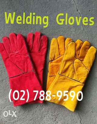 Welding Gloves Leather Read First