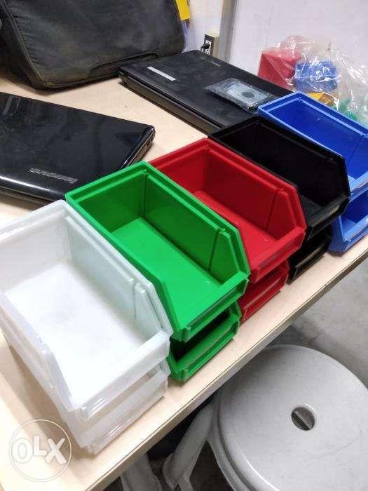 ESd plastic bin box storage tote new in stock (Category: Storage Boxes & Baskets) located in Valenzuela. Submitted by championfinetooling (Listing ID 238516687, Image 2). Description: mini bin storage box BRAND NEW blue, red,green, yellow, transparent mini - size - 10 cm x 16 cm x 8 cm - P 40.00/pc small -size - 24 cm x 15 cm x 12.5 cm - P 90.00/pc medium -size - 35 cm x 20 cm x 18 cm - P 150.00/pc Champion Fine Tooling Corporation 58 Arty 3 Subd