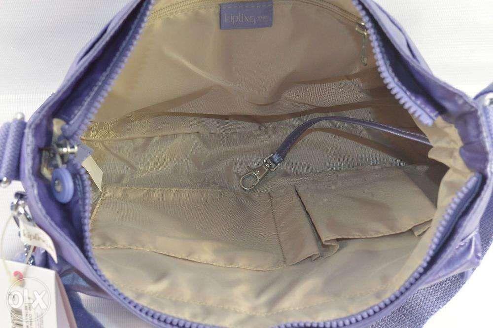 ORIGINAL Kipling Coralie Metallic Mist Purple Crossbody Shoulder Bag