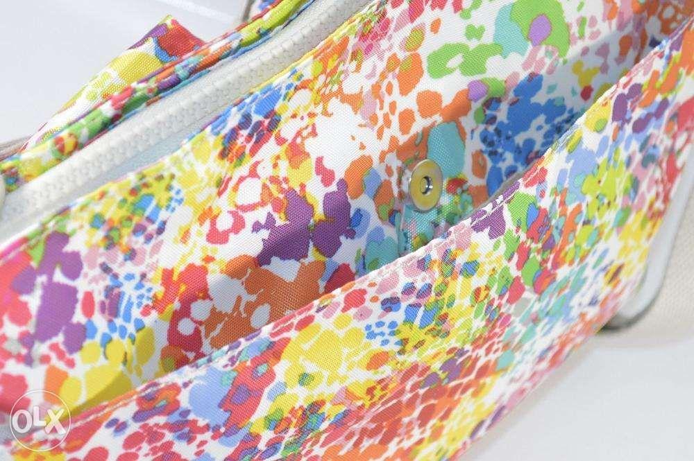 ORIGINAL Kipling Coralie Print Color Burst Bright Crossbody Bag, Women