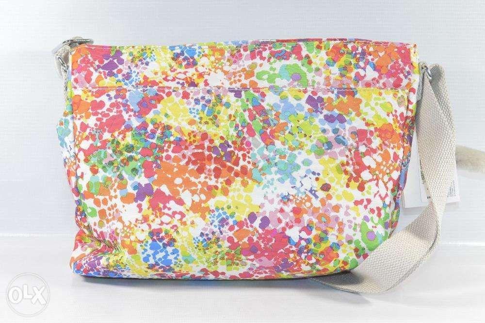 ORIGINAL Kipling Coralie Print Color Burst Bright Crossbody Bag, Women
