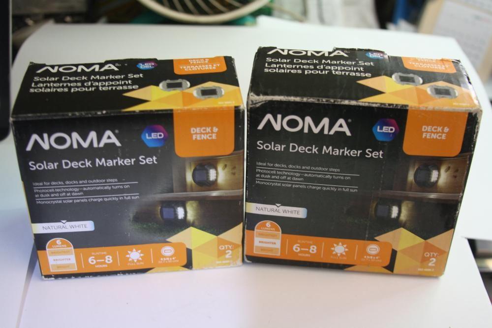 noma solar deck marker set