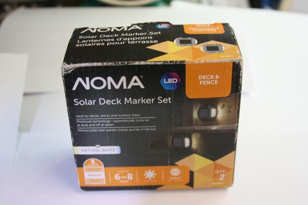 noma solar deck marker set