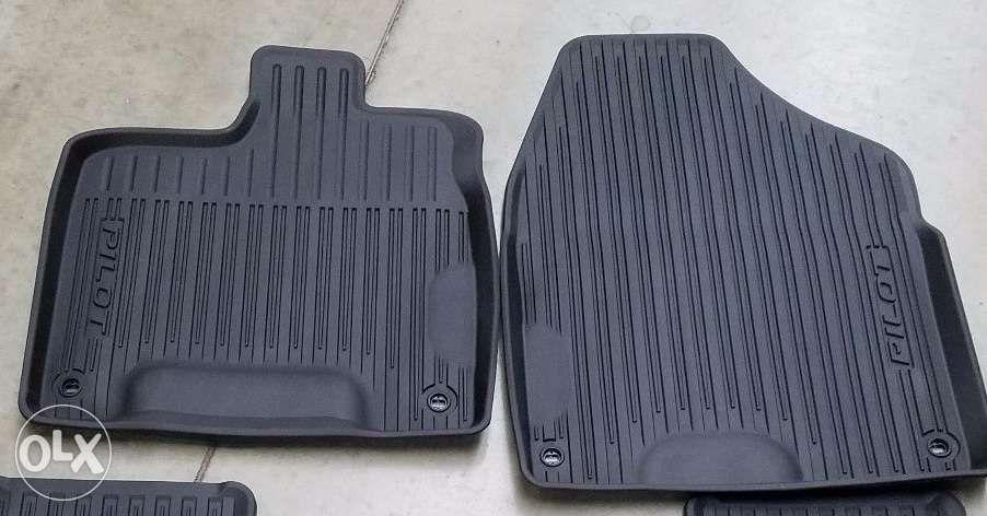 Honda Pilot Oem All Weather Rubber Floor Mats Matting On Carousell