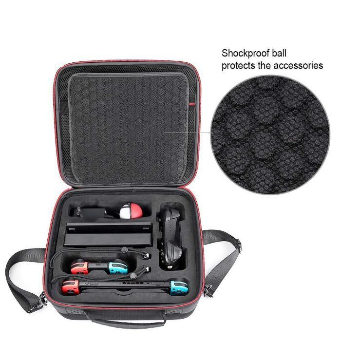 Smatree N550 Carrying Case Compatible for Nintendo Switch (Category: Nintendo) located in Manila. Submitted by techsmartph (Listing ID 238523897, Image 3). Description: • Smatree N550 Carrying Case for Nintendo Switch is deeper than other large cases.with the pro-controllers in the case • Unique Design Customized Compatible for Poke Ball Plus,Nintendo Dock, HDMI cable, AC adapter, Switch console, Two joy-Con strap and other accessories,most impor