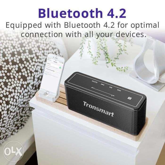 Tronsmart Mega 40W Bluetooth Speaker SoundPulse (Category: Soundbars, Speakers & Amplifiers) located in Manila. Submitted by techsmartph (Listing ID 238524728, Image 3). Description: -INTUITIVE TOUCH PANEL WITH GESTURE CONTROL. -40W HIGH POWER SOUND OUTDOOR SPEAKER. 28 core high-fidelity large subwoofer horn capable of producing louder output up to 40W. -TRUE WIRELESS STEREO FUNCTION. Thanks to TWS function, pair any two Mega speakers. -MAKES MUS
