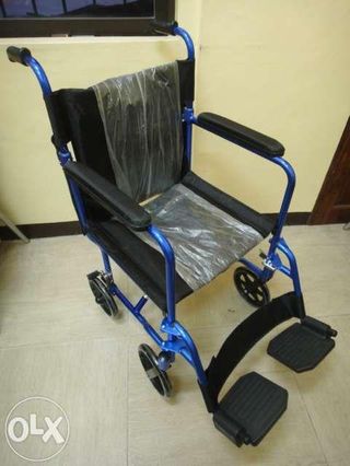Wide seat Travel Transport Wheelchair light weight 10kg