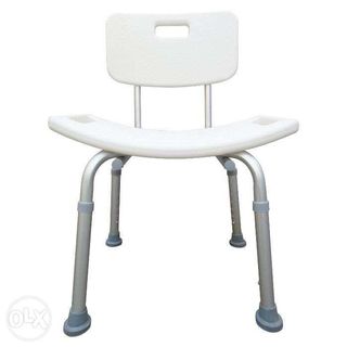 Aluminum Shower Chair Adjustable Height Water Proof