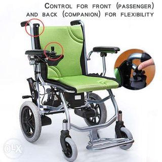 Mini Compact Super Lightweight Motorized Wheelchair 15 kg