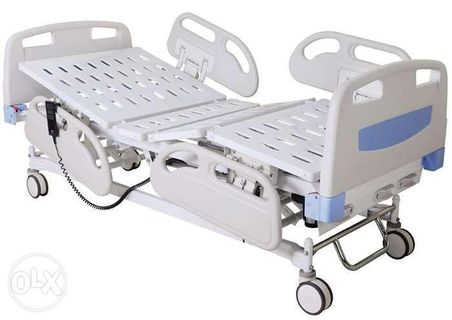 US Patent Electric Motorized Hospital Bed 4 Functions Remote Control USA Quality Motor