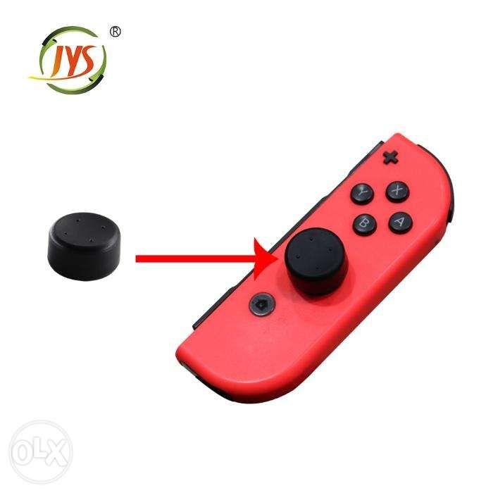 JYS D Pad Button with Thumb Grips for Nintendo Switch (Category: Cases & Covers) located in Manila. Submitted by techsmartph (Listing ID 238525773, Image 2). Description: -Perfect for playing fighting games and claasic titles with a D-Pad in its traditional gamepad location -Easy to install, stick the D-Pad directly on the Four Buttons of left Joy-Con -Includes 4×thumb grips to apply on the analog sticks for easier control GUARANTEED ORIGINAL/AUT