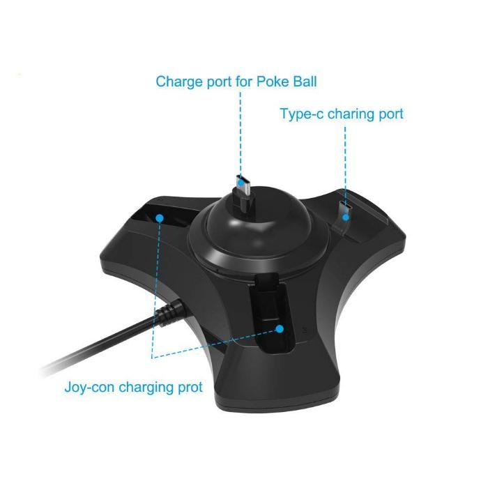 JYS 4 in 1 Charging Dock Stand Station for Controller Nintendo Switch (Category: Nintendo) located in Manila. Submitted by techsmartph (Listing ID 238526995, Image 3). Description: • Newest Exclusive Design- 4 in 1 design perfect fit Nintendo Switch Joy-Cons,Wireless Pro Controller & Poke Ball Plus. Charging [1 Pro Controller + 2 Joy-Cons + Poke Ball Plus]at the same time. • Simple Operation Design- Easy slide-in design & plug and play. Put your 