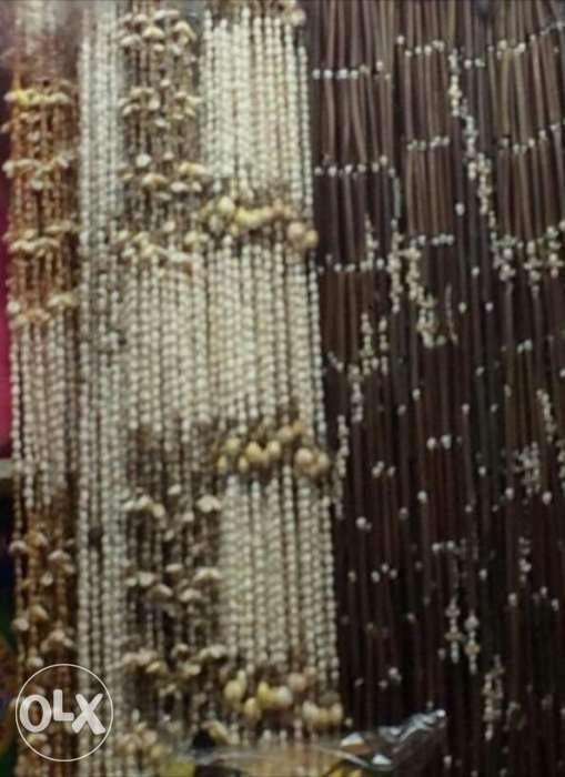 Seashell Beaded Curtain For Doors Window Closet Or Divider On