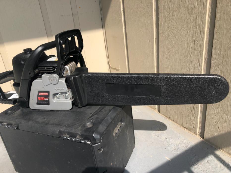 Craftsman 20 inch petrol chainsaw 50cc 2 stroke gasoline engine