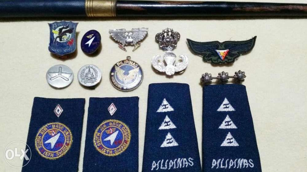 Vintage Military Philippine Airforce Army Collection Hobby Us