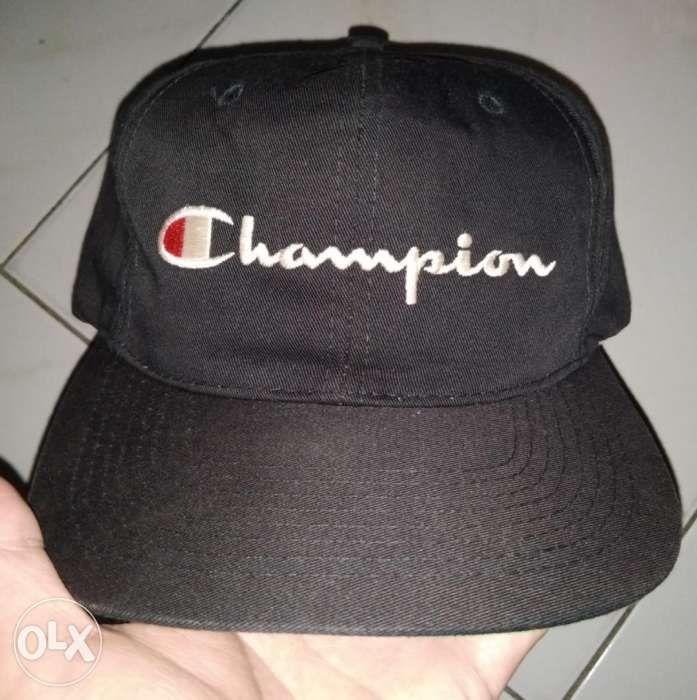 champion script cap