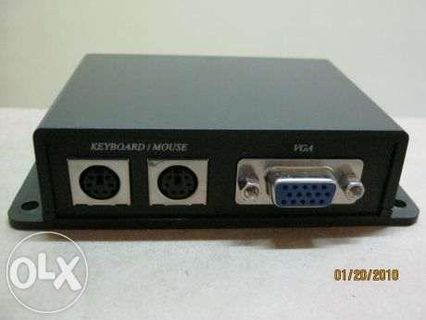 KVM extender with USB over UTP cable max distance 100 meter. Taiwan made Open to Dealers