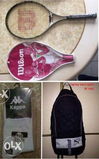 wilson yonex tennis rockets sports no puma diesel socks laptop bag