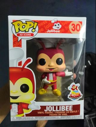 Jollibee Funko Pop with sticker