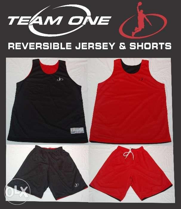 TEAM ONE REVERSIBLE Basketball Jersey 