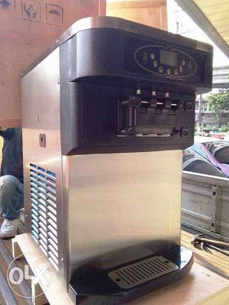 Soft Ice Cream Machine Brand PASMO (Category: Coffee Machines & Makers) located in Manila. Submitted by qualityfoodserviceequipment (Listing ID 238536114, Image 2). Description: Model number: S 630C # of flavors: 2+1mixed Freezing Cylinder: 1.8L x2 Mix Hopper: 6L x2 Capacity: 30-35 L/hr Power: 2.1 kW Machine size: 910x546x940mm Weight: 135 kg Kindly contact: KAYE ALMAZAN Sales Manager Globe: (0917) 5260496 Smart: (0928) 2160432 Sun: (0933) 505552