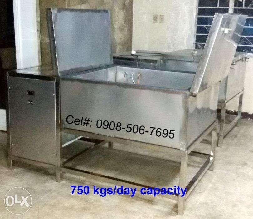 Block Ice Maker Mini Ice Plant Tube Ice Machine Freezer (Category: Refrigerators and Freezers) located in Quezon City. Submitted by lyespar2259 (Listing ID 238536838, Image 2). Description: Multi-Purpose Ice Making Machine * using Brine Immersion Technology Capacity based on 24c ambient room and water temperature A) Model 350 kgs/day, 780 watts - P185,000.00 B) Model 650 kgs/day, 1680 watts - P295,000.00 C) Block Ice Model 650 kgs/day with 16 pcs