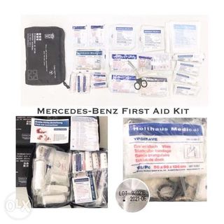 original MERCEDES BENZ first aid kit not bmw audi volvo toyota honda c200 e240 s320 sl500 sls ml350 g63 clk slk 