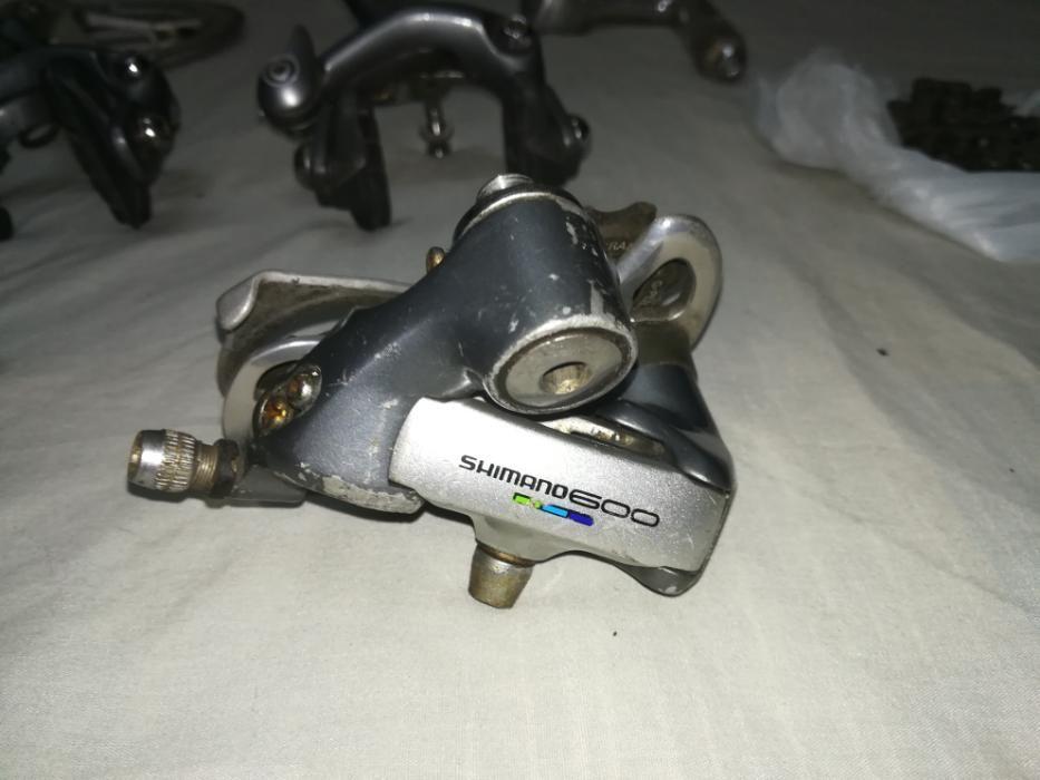 Dérailleur Shimano 600 Ultegra Tricolor RD-6401 - Occasion Vintage