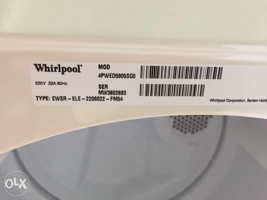 Whirlpool Heavy Duty Washer and Dryer Brandnew Made in USA, TV & Home