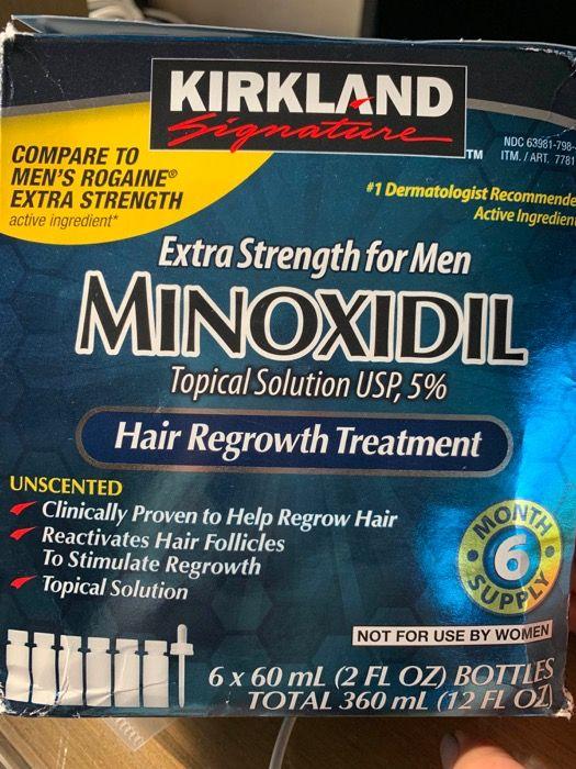 Kirkland minoxidil, Health & Nutrition, Health Supplements, Health Food ...