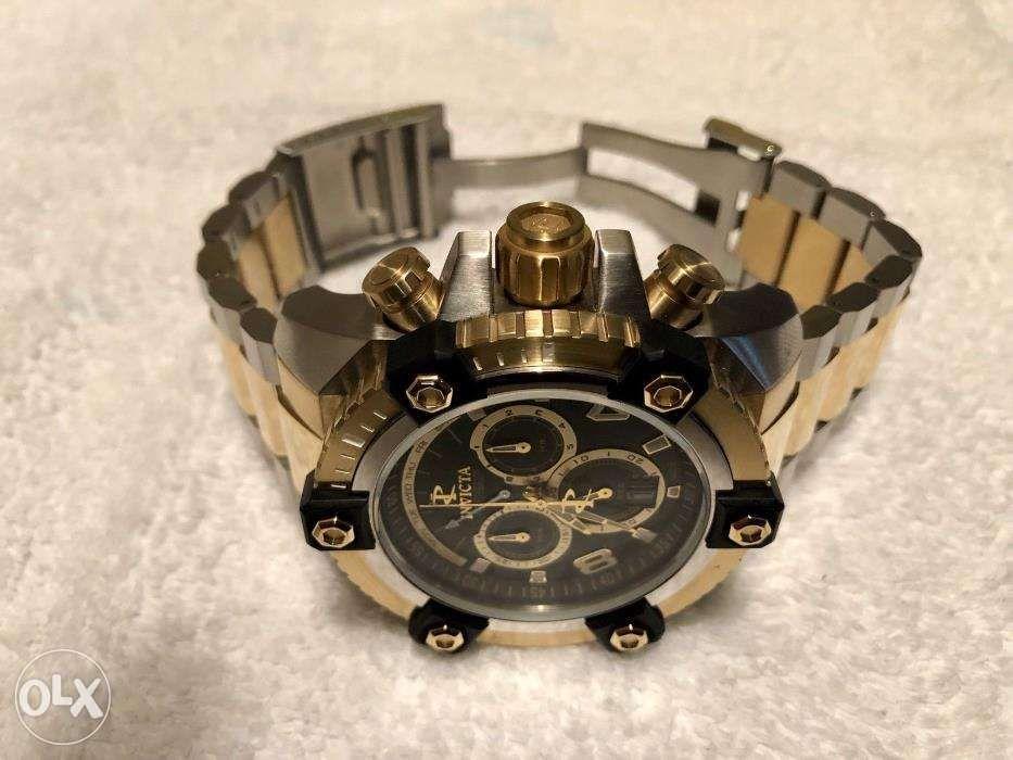 Invicta 0337 Reserve 63mm Mens Watch Chrono SS Swiss made