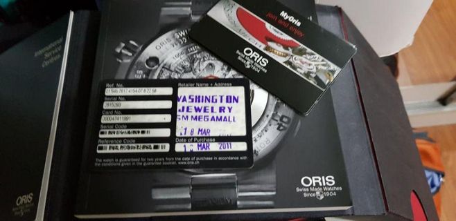 ORIS 44mm BC4 Pointer Date not omega tag heuer