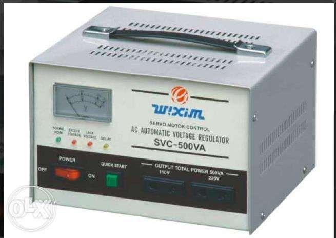 Wixim AVR Automatic Voltage Regulator Single Phase and Three Phase (Category: Pest Control) located in San Juan City. Submitted by wixim (Listing ID 238548102, Image 2). Description: SVC-500VA P1,680.00, 1year warranty!!! Servo Motor Control with Time Delay, Over-voltage protection We have single phase 500VA,1KVA,1.5KVA,2KVA,3KVA,5KVA,8KVA,10KVA,15KVA,20KVA,30KVA,50KVA. Three phase 3KVA,4.5KVA,6KVA,9KVA,15KVA,20KVA,30KVA,50KVA Input Voltage 150V-