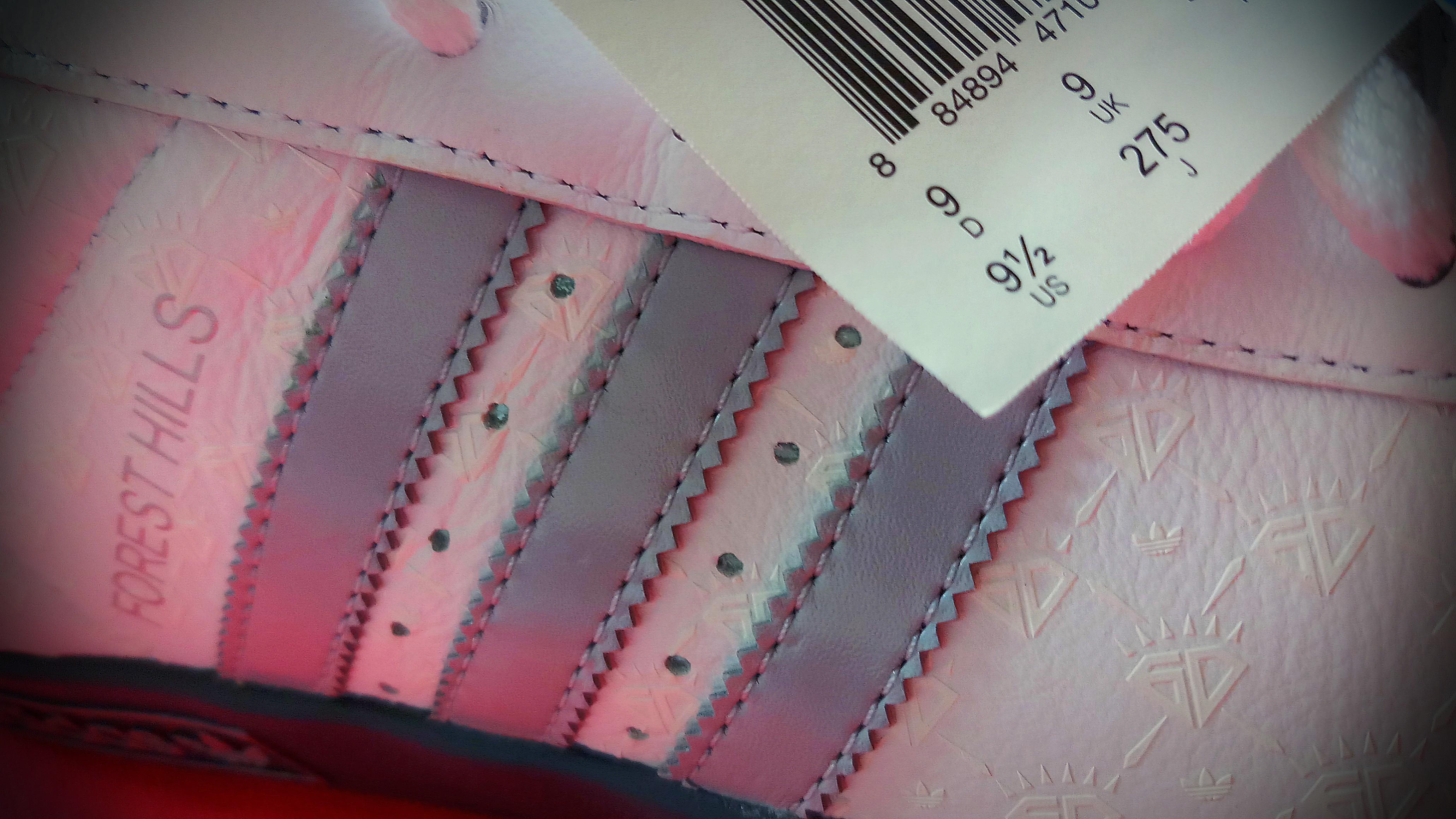Adidas forest hills pink sales