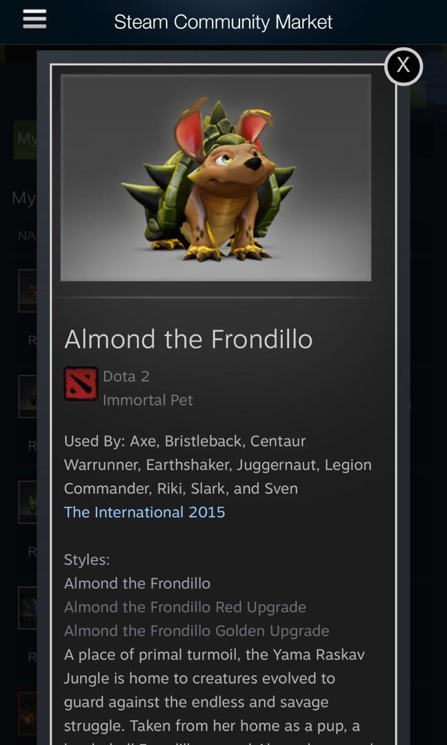 Almond The Frondillo Red And Golden Unlocked Pet Video Gaming