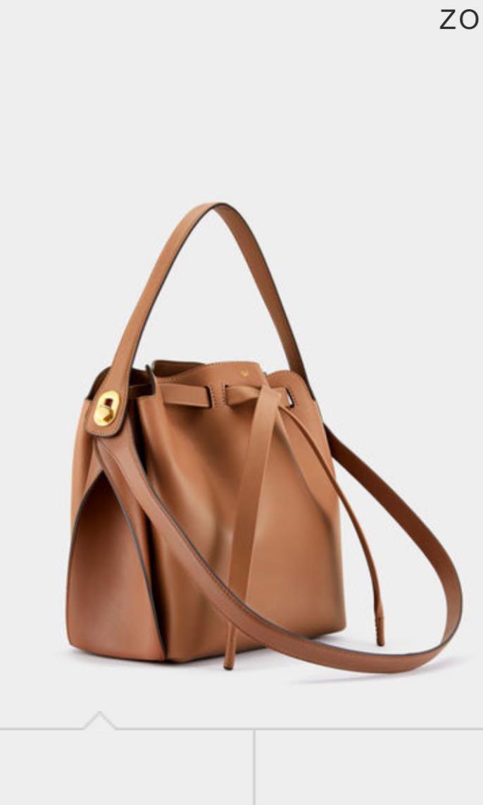 Anya Hindmarch shoelace drawstring bag