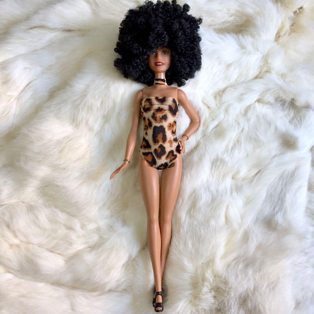 barbie dolls with afro hair
